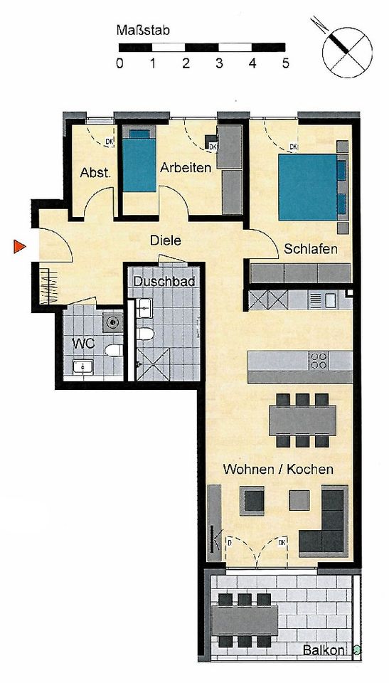 Blick in den Wuppergarten