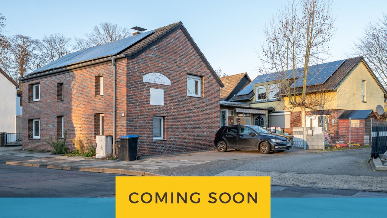 Coming Soon: Charmantes Immobilienensemble mit Platz für Wohnen und Kinderbetreuung