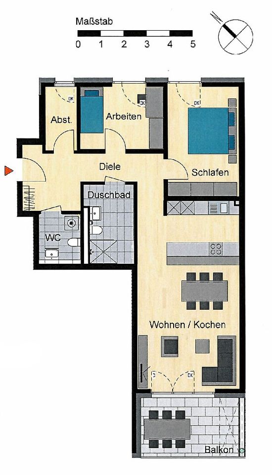 Blick in den Wuppergarten