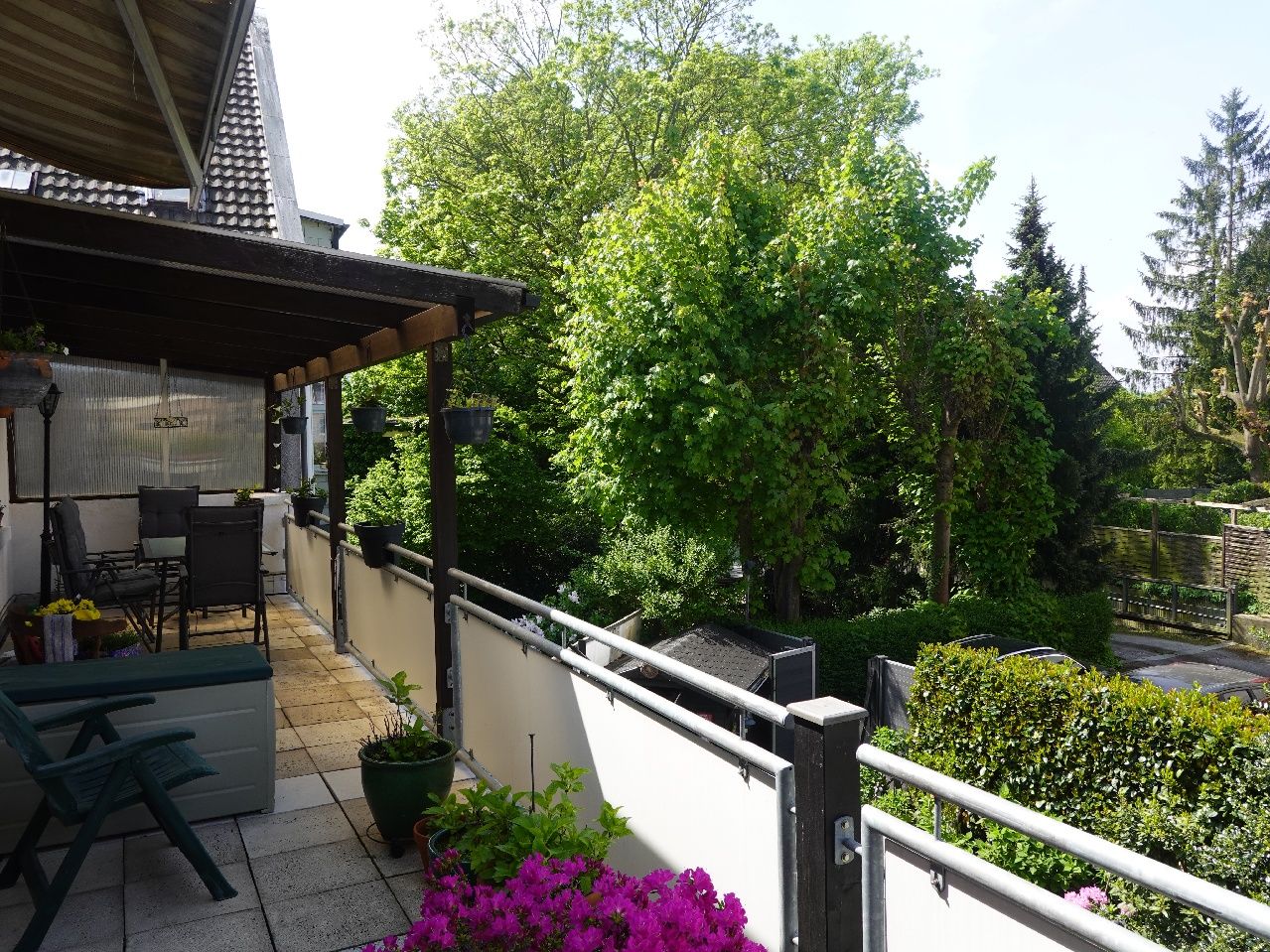 Ca. 128 m² große ETW im Fleyerviertel mit 2 Tageslichtbädern, 22 m² großem Balkon und Garage