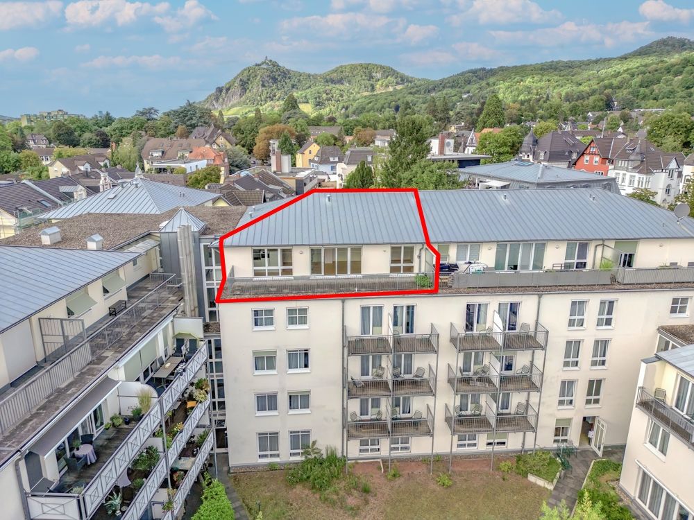Traumhafte Wohnung in Bad Honnef *sofort bezugsfrei / große Terrasse / Tiefgarage / provisionsfrei*