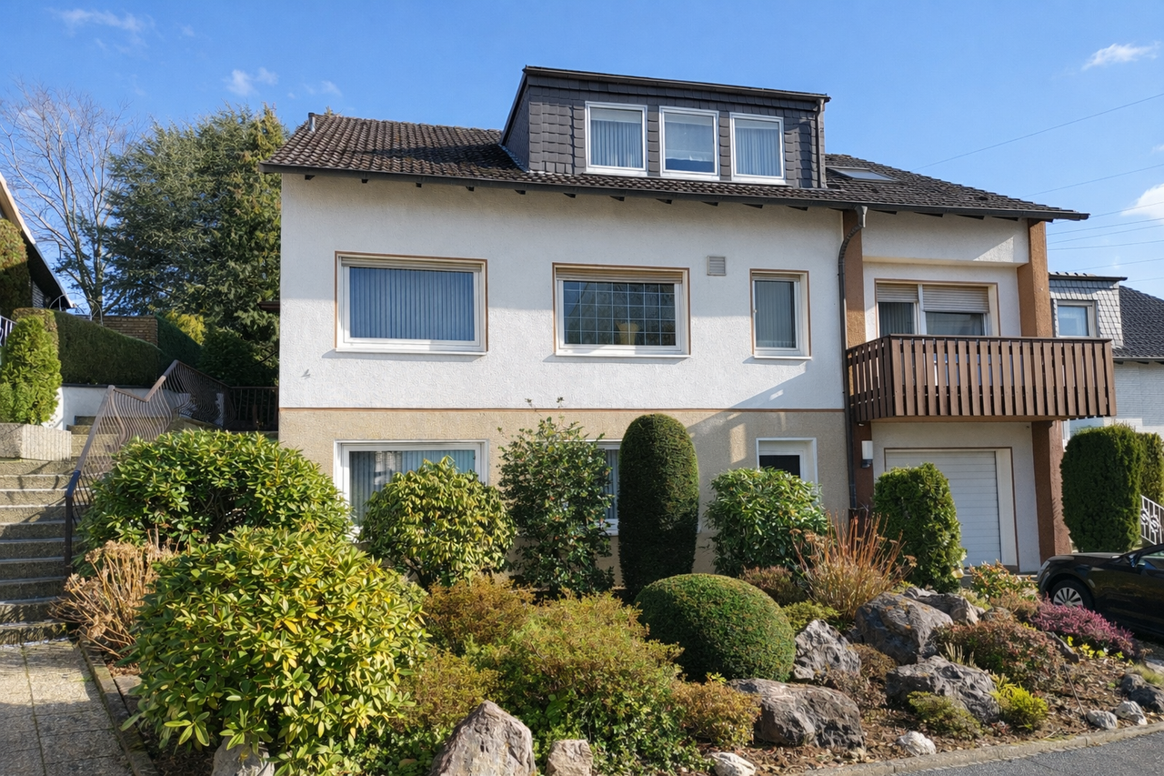 2-Familienhaus / Mehrgenerationenhaus auf ca. 900m² großem Kaufgrundstück in Hohenlimburg!