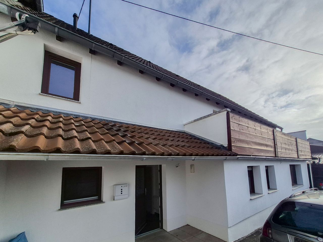 Vorderansicht Zugang Wohnung 2