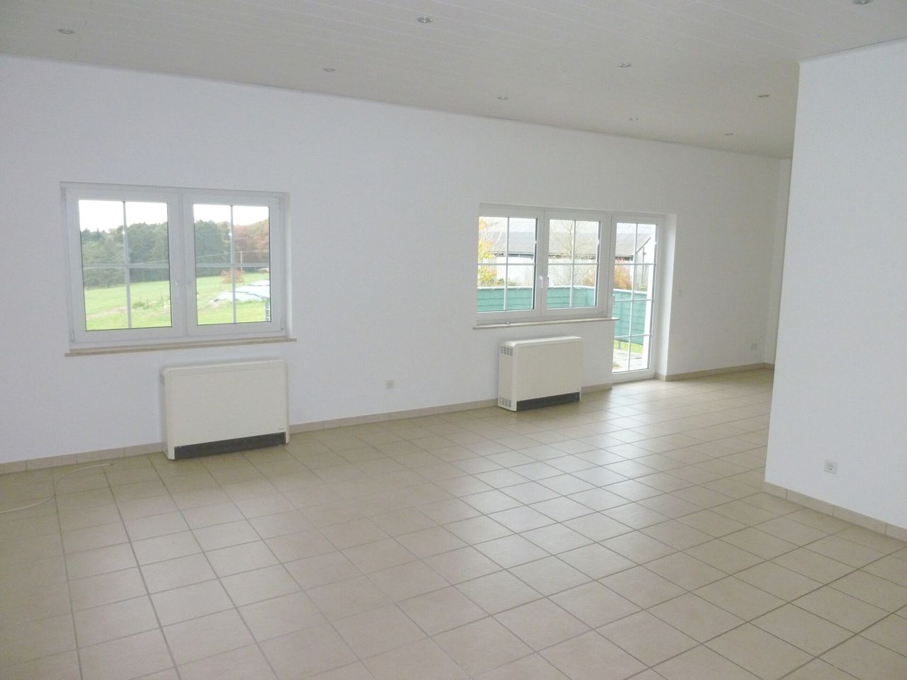 Blick vom Balkon