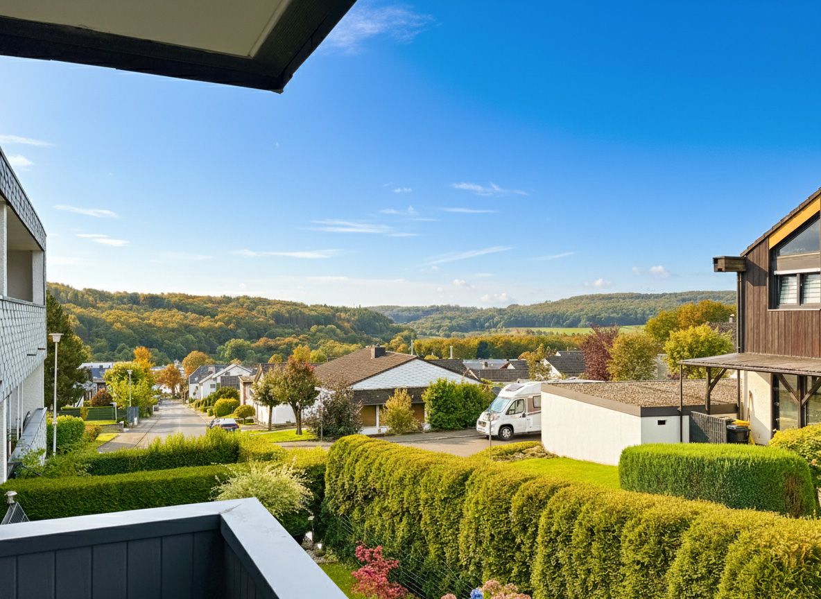 Top gepflegte 2 Zimmer Eigentumswohnung mit Balkon & Fernblick!