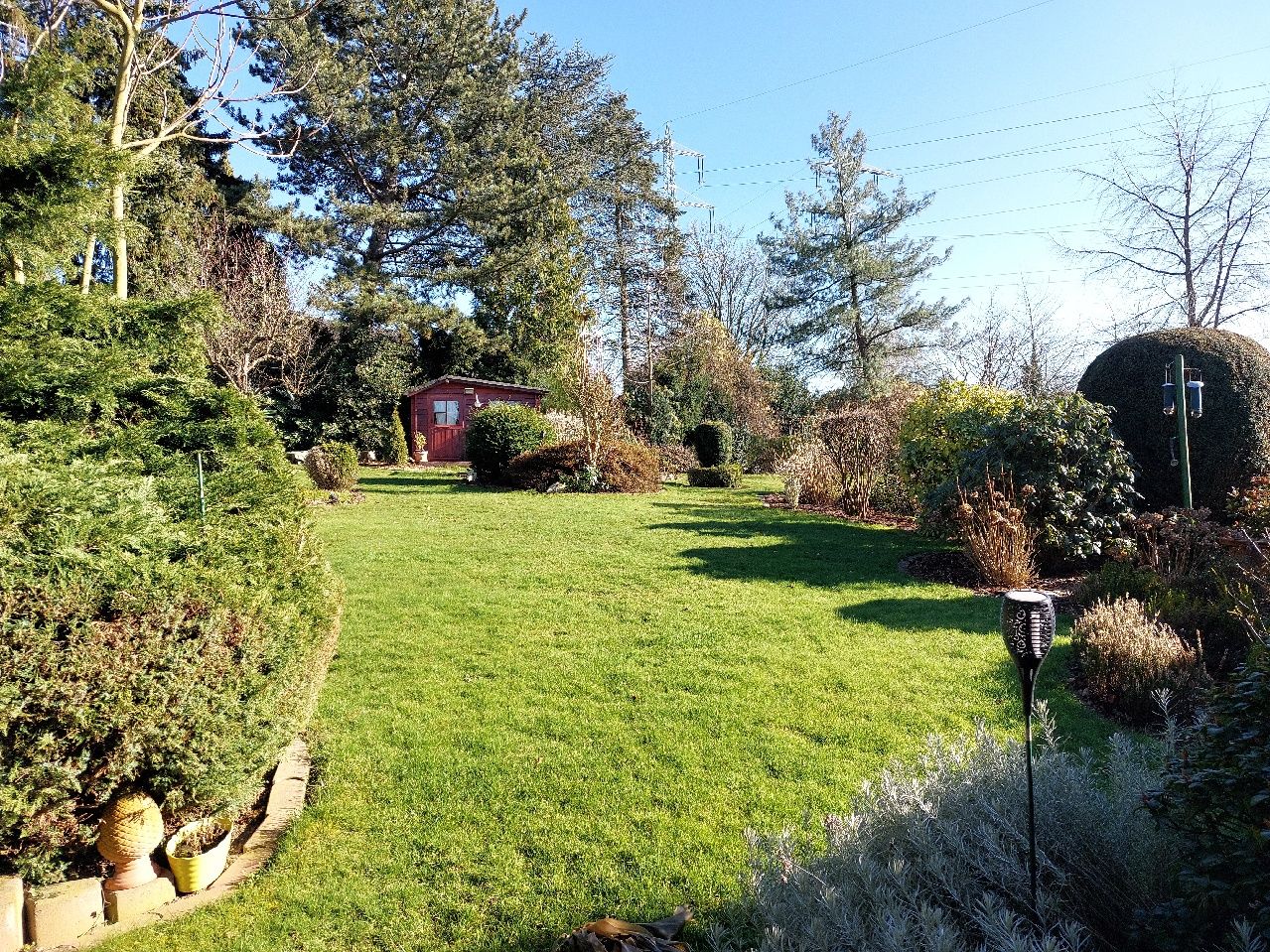 Die schicke Frontansicht