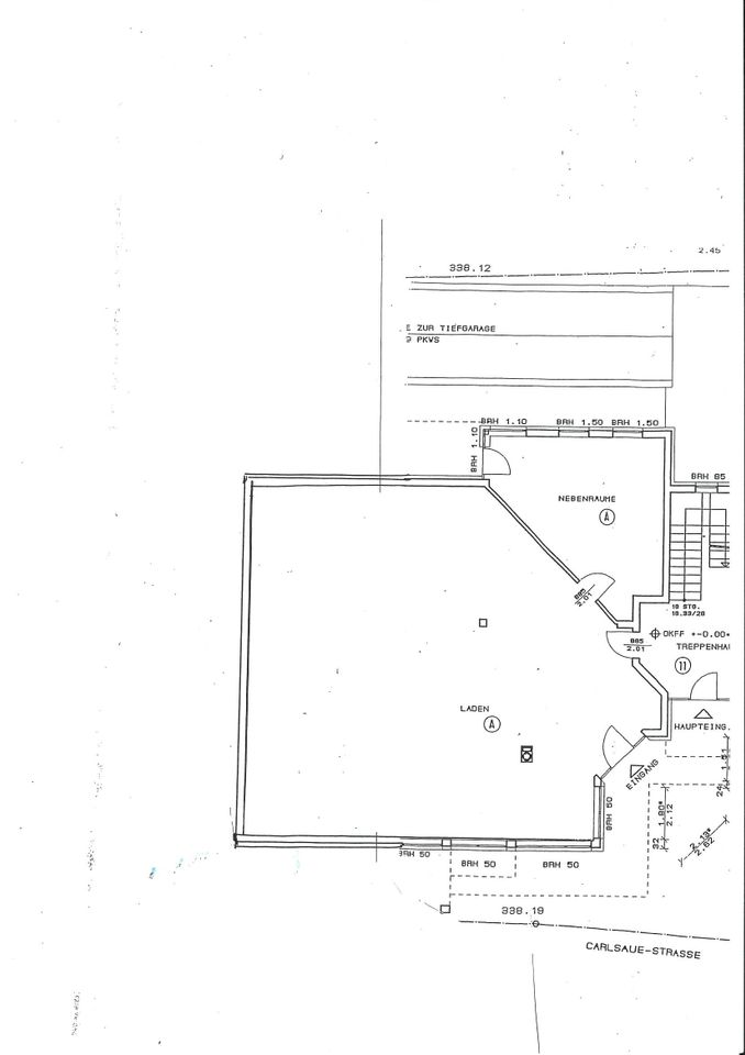 Straßenansicht Gewerbefläche