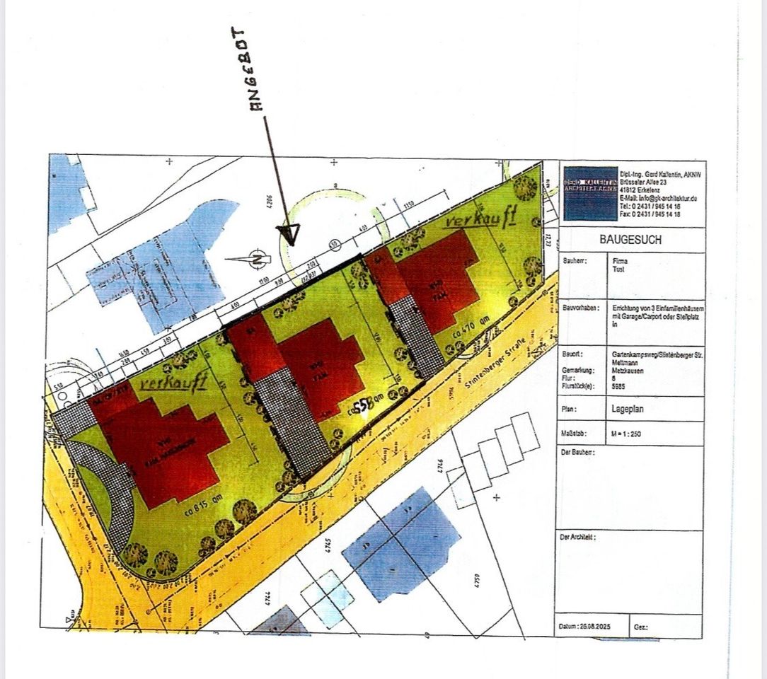 Neubauvorhaben Mettmann – Metzkausen
1 Familienhaus / Villa