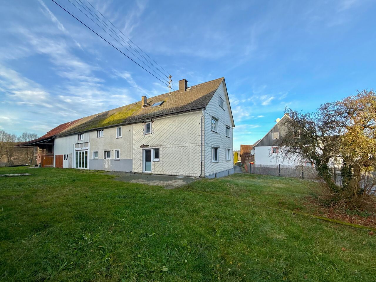 Hintere Gebäudeansicht